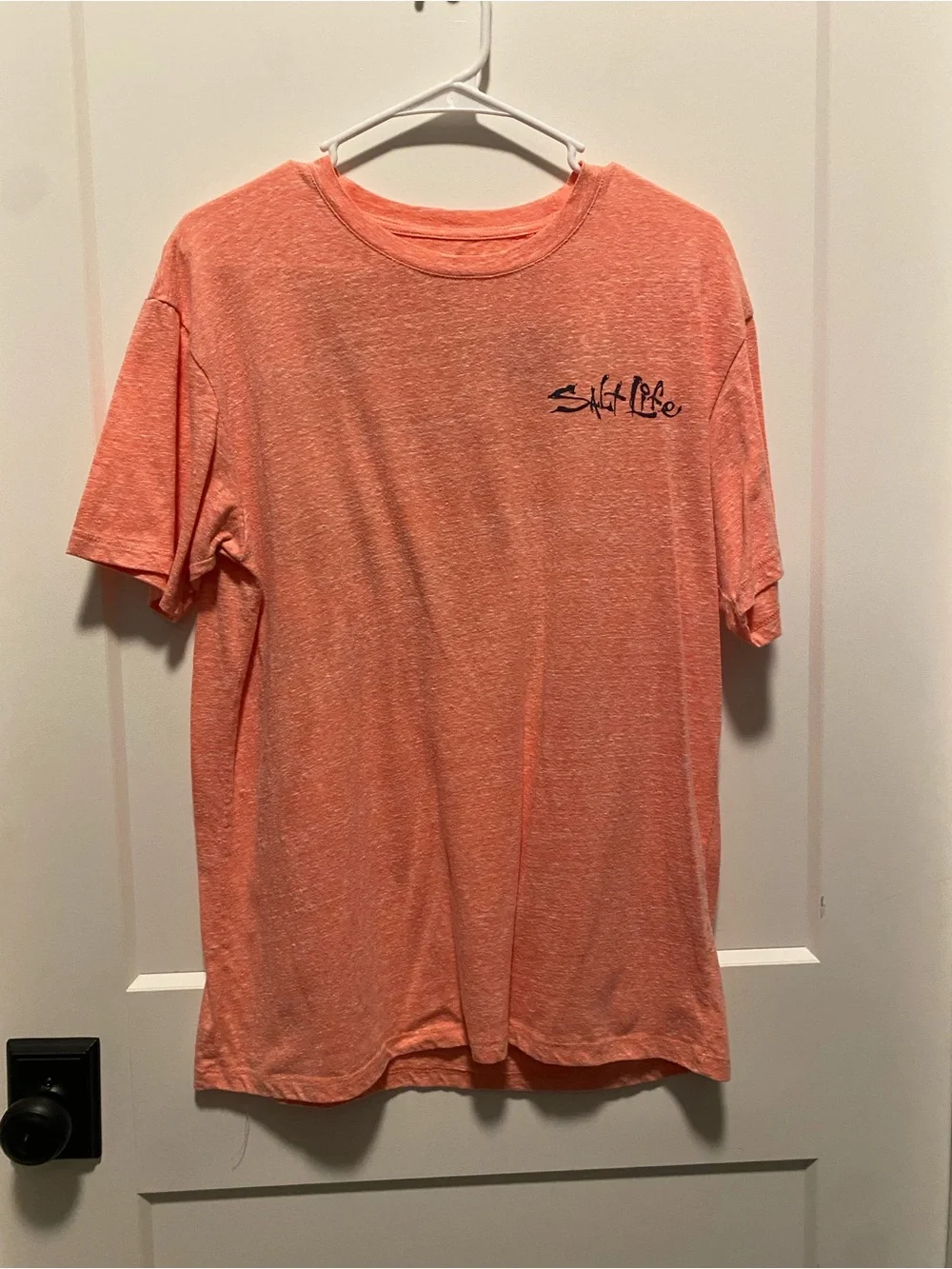 Salt Life Tees - Coral, Light Blue & Teal Fish Prints - Picture 6 of 11